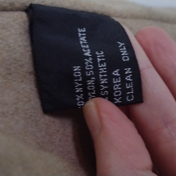 Vintage 80s Couture by J. Park black leather jacket with detachable wool lining - Picture 13 of 14